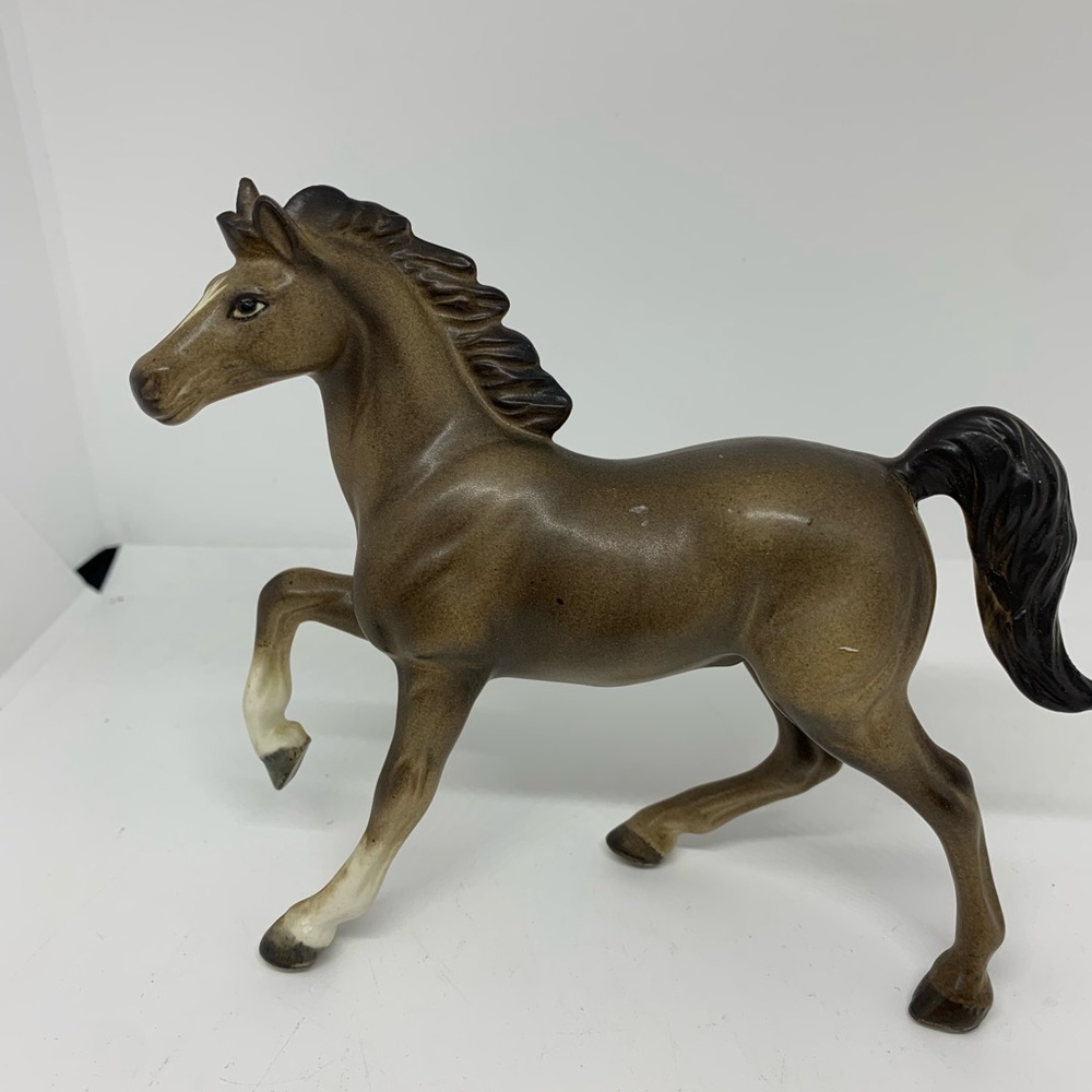 Vintage Porcelain/Ceramic Horse Figurine Japan